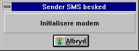 Send message screen
